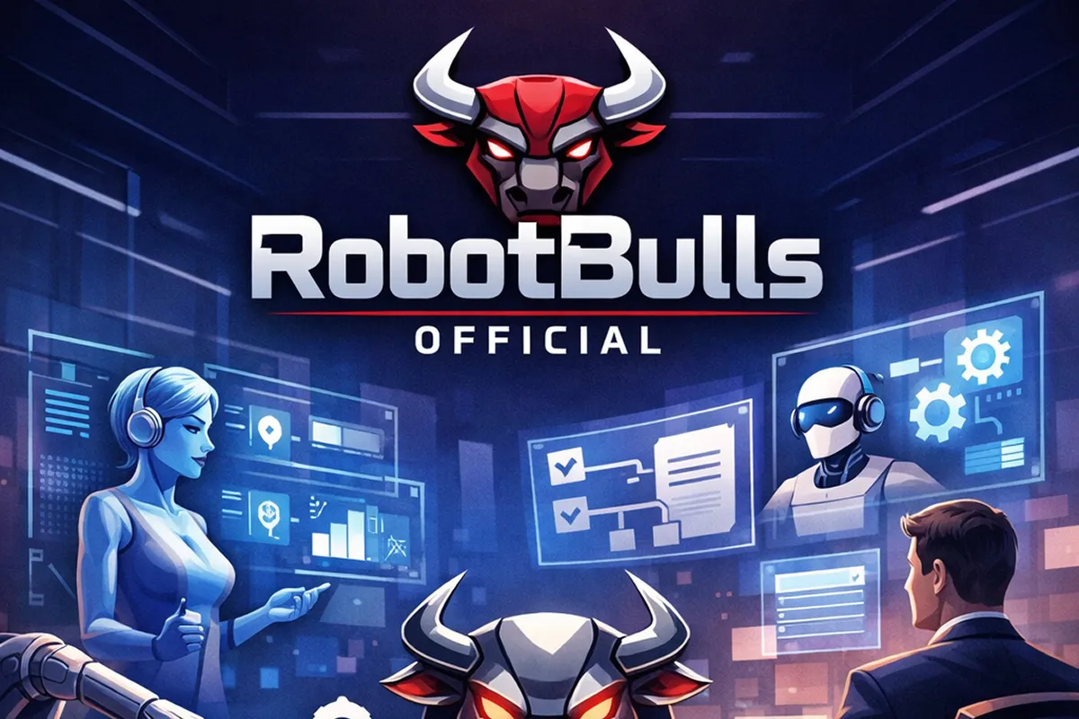 RobotBulls Visual für AI Workflow-Automatisierung und Unternehmenswachstum